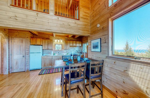 Northport House | New listing! Cozy and unique abode on 200 acres with sweeping views