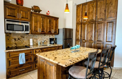 Cabo Bello Condo | New Listing Endless Ocean Views From Every Room + Spacious Outdoor Living Room