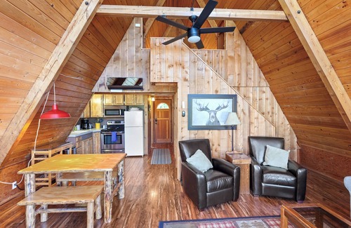 Coeur d'Alene House | New Listing! Lakefront A-Frame Gem | Dock | Paddleboards