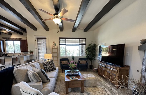 Santa Fe House | NEW LISTING: Modern Adobe styled sanctuary 10 minutes from downtown Santa Fe