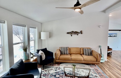 Pagosa Springs Cabin | NEW LISTING! One-of-a-Kind Riverside Cabin in Town