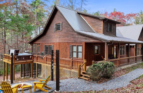 Aska Cabin | New Listing Specials! Spacious - Fire Pit - Pool Table - Shuffleboard