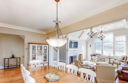 Grafton House | New listing! Very accommodating home on 170+ acres w/ multiple living spaces