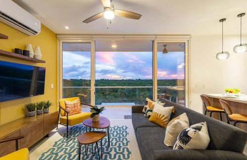 Akumal Apartment | New modern beach + jungle penthouse condo