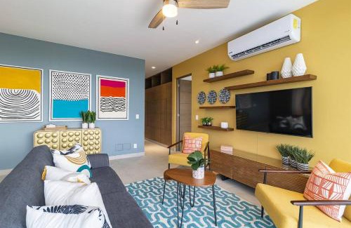 Akumal Apartment | New modern beach + jungle penthouse condo
