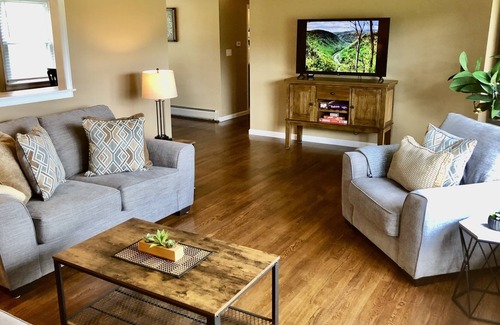 Wellsboro House | New Modern in Wellsboro! New Retro Game Rm Heated!