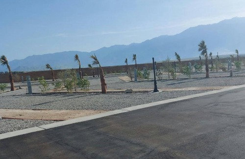 Desert Hot Springs RV Rental | New Modern RV Resort with Mountain Views Site 71