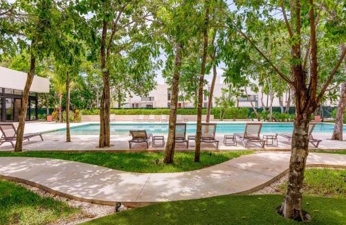 Playa del Carmen House | NEW Palmara Home with Pool and Paddle Court Gated