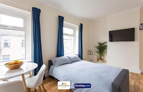 Splott Apartment | New Private Apartment By StirkMartin Stays Short Lets & Serviced Accommodation Cardiff With Free Parking & 7mins from City Centre