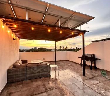 Parque Las Palmas Apartment | New Puerto Vallarta Calm Haven Garden & Pool