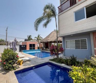 Parque Las Palmas Apartment | New Puerto Vallarta Calm Haven Garden & Pool