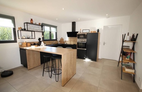 Portiragnes House | New recent Villa with privat pool, 3 bedrooms, Airco, wifi, 3km from the beach of Portiragnes plage