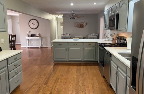 Mineral House | NEW! Relax at Liberty's Nest, a charming lake access home with boat slip.