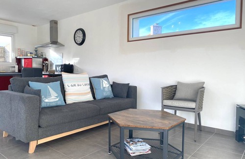 Tregastel House | New Single-Story Home 100m from the Sea, Near Coz-Pors Beach, 3* Comfort with WiFi and Parking
