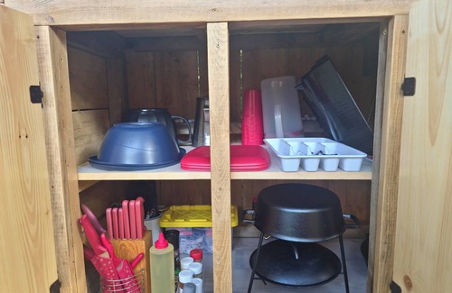 Mount Vision RV Rental | NEW! Site 3 at Coyote Hollow Park with private soaking tubs