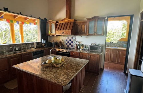 Ostional Villa | New! Spectacular Sunset Villa, Inner Courtyard, Salt Pool, Amazing Ocean Viewsn
