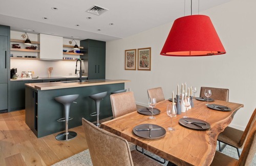 Stowe Area Condo | NEW SPRUCE PEAK TREE HOUSE UNIT STEPS TO THE LIFTS. WITH BIG MOUNTAIN VIEWS SLEEPS 9