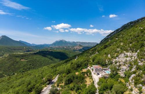 Zadvarje Villa | NEW! Stone villa JUDITA with heated pool and hydro-massage