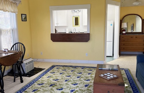 Southwest Harbor Apartment | New, top deck couples retreat overlooking Southwest harbor!