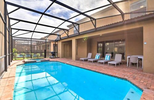 Four Corners House | New Upscale 8BR Kissimmee Retreat with Private Pool, Spa & Resort Amenities - 7 Mi to Disney!