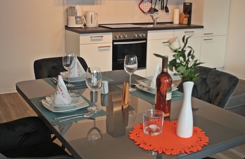 Kauslund Apartment | New vacation apartment with sunny balcony and large bicycle cellar
