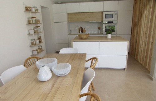 Donville-les-Bains Villa | NEW VILLA, LA DONVILLAISE, QUIET, center of Donville, 5 mn from the beach