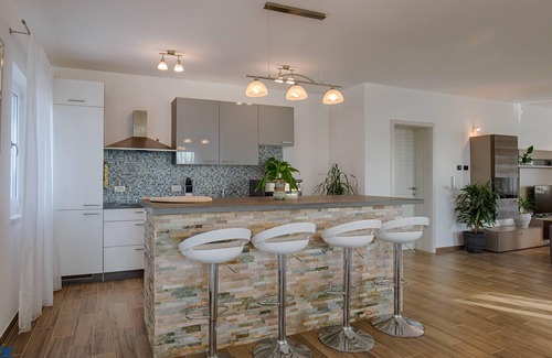 Marsici Villa | New villa with pool, garden full of Mediterranean plants, sea view, wine cellar