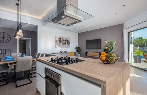 Mali Vareski House | New villa with private pool, darts, BBQ