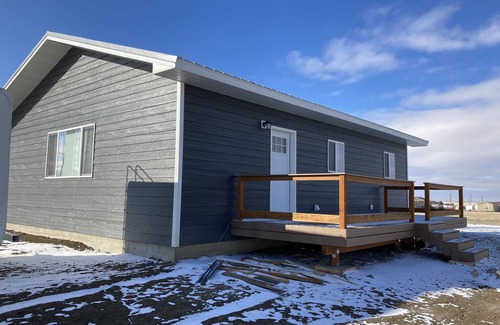 Valier House | Newly Built 3 Bedroom Home in Valier, MT near Lake Francis
