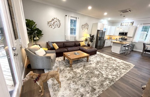 Brevard Ski Chalet | Newly built Luxury 3 bedroom Mountain Chalet in town - Hot tub and pet friendly!