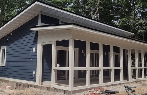 Baileys Harbor House | Newly constructed rental nestled in the woods, 2-bedroom house in Baileys Harbor