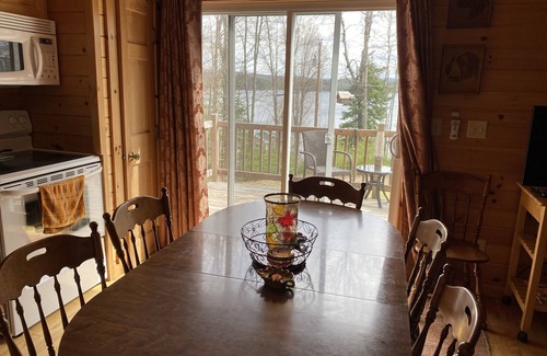 Brighton House | Newly constructed log home, charming all season retreat in Island Pond