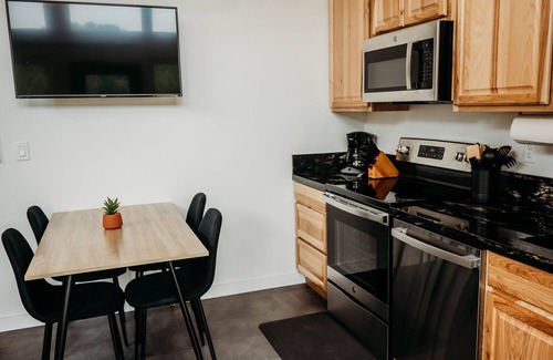 Flippin Apartment | Newly constructed river front loft located only feet away from the banks of the White River