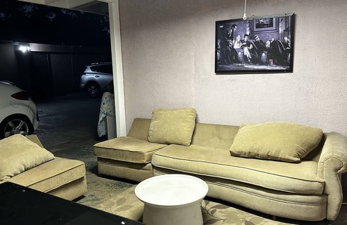 El Monte House | Newly decorated room, automatic big iron door, smart lock safety and convenience