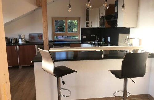 Maibrunn Apartment | Newly furnished vacation apartment (115 sqm) for up to 7 people with modern kitchen