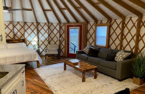 Logan Cabin | Newly Listed Yurt in Hocking County