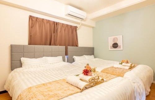Nishi Apartment | Newly opened Hotel 7 京セラドーム徒歩10分 道頓堀 関西空港 大阪城 海遊館直行 USJ1回乗換 出張 Family friendly Free parking 15 minutes by car to USJ