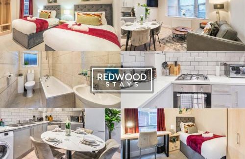 Rushmoor District Apartment | Newly Refurbished Everest Lodge Serviced Apartments for Contractors & Families, FREE WiFi & Netflix by REDWOOD STAYS