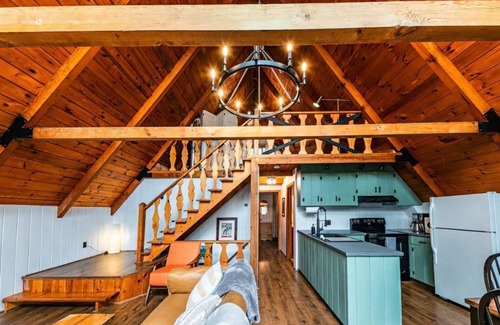 Jay Ski Chalet | Newly Renovated A Frame in the heart of the Adirondacks!