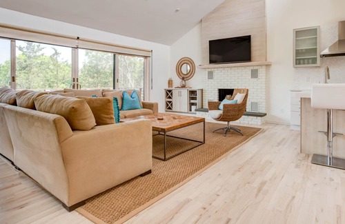 Clearwater Beach House | Newly renovated contemporary with glimpse of Gardiners Bay, custom details.