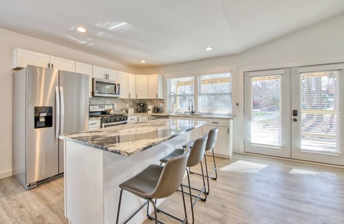 Fletcher House | Newly renovated home near downtown Asheville w/spacious deck, W/D, great views