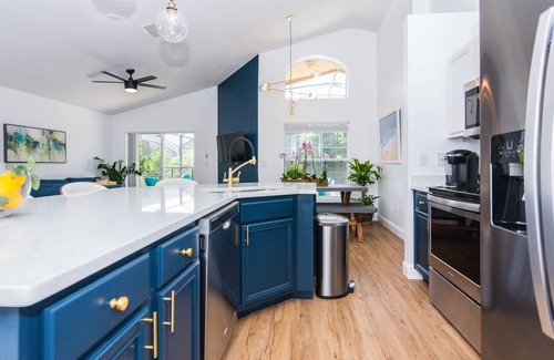 Eagle Pointe South House | Newly renovated home with 4 bedrooms in which 2 are masters and a heated pool