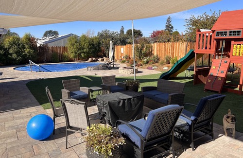 Santa Cruz Cottage | Newly renovated private Cottage with pool and hottub! 5 min to beach!