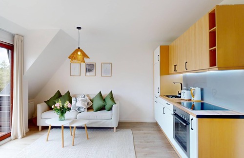 Hornum Apartment | Newly renovated vacation apartment for 4 people in the Green Valley with swimming pool and sauna