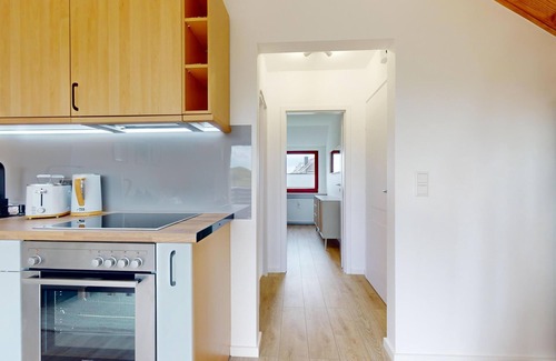 Hornum Apartment | Newly renovated vacation apartment for 4 people in the Green Valley with swimming pool and sauna