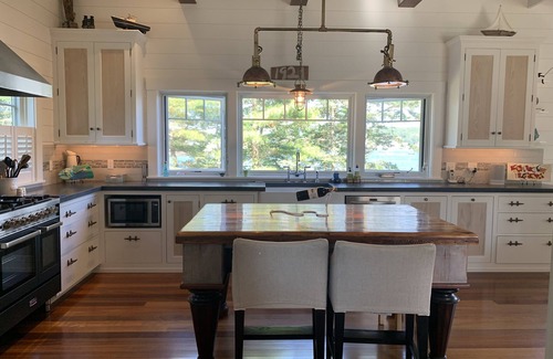 West Boothbay Harbor House | Newly Restored 1920's Vintage Boathouse.