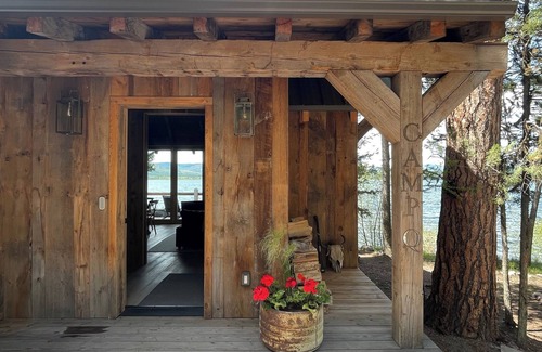 Seeley Lake House | Newly-updated Camp Q on Placid Lake, Sleeps 6, Private Dock