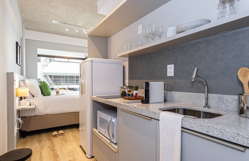 Cerqueira Cesar Apartment | Next Bela Cintra by Viva - Prédio completo com wi-fi próximo ao metrô Consolação e ao MASP