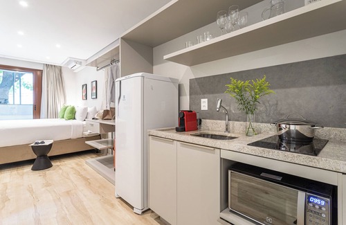 Cerqueira Cesar Apartment | Next Bela Cintra by Viva - Prédio completo com wi-fi próximo ao metrô Consolação e ao MASP