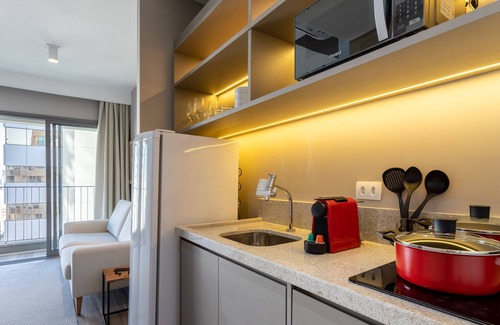 Cerqueira Cesar Apartment | Next Haddock by Viva - Apartamentos próximos ao MASP e a metros da Estação Consolação e Avenida Paulista